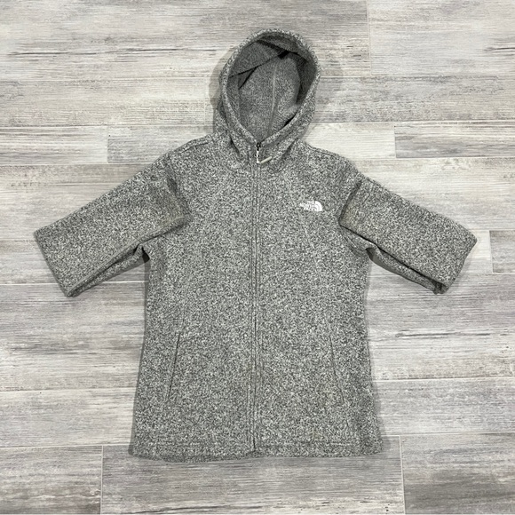 The North Face Jackets & Blazers - The North Face Fleece Full‎ Zip Hoodie Jacket (Women's Small) Gray